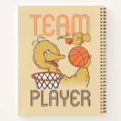 セサミストリート | ビッグバード & リトルバード チームプレーヤー ノートブック (裏面)