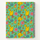 セサミストリート | ビッグバード & リトルバード パターン ノートブック (裏面)