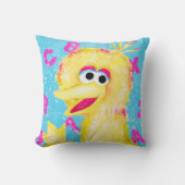 セサミストリート |ビッグ・バードなびく クッション (正面)