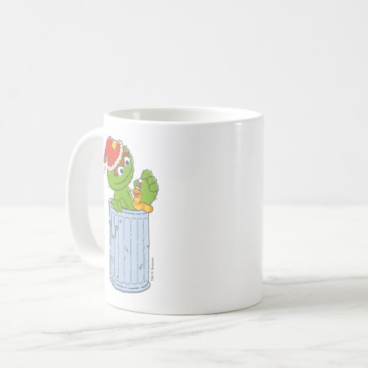 セサミストリート |ビンテージクリスマスオスカー コーヒーマグカップ (正面左)