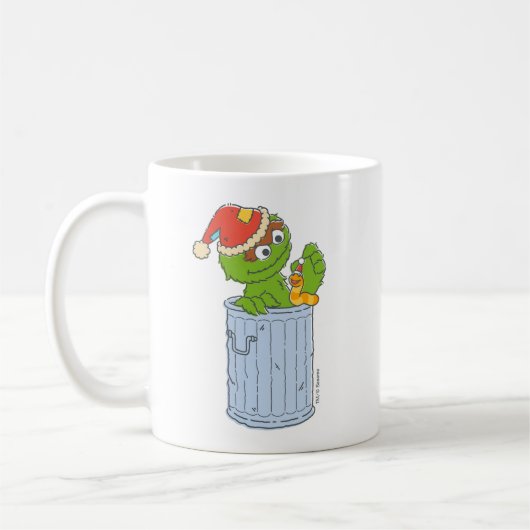 セサミストリート |ビンテージクリスマスオスカー コーヒーマグカップ (左)