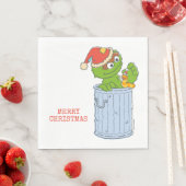 セサミストリート |ビンテージクリスマスオスカー スタンダードランチョンナプキン