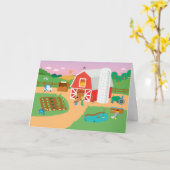 セサミストリート |ファームシーン カード (黄色い花)