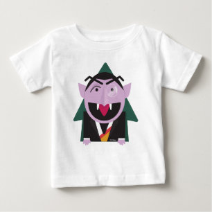 セサミストリート フォン数イラストレーション ベビーTシャツ