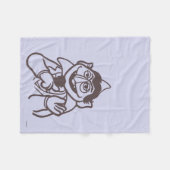 セサミストリート |フォン数 フリースブランケット (正面(横))