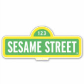 セサミストリート |フルカラーロゴ シール (正面)