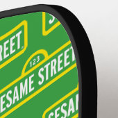 セサミストリート |フルカラーロゴ ピックルボールラケット (左詳細)