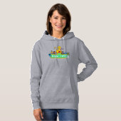 セサミストリート |フルカラー(Pals付) パーカ (正面フル)