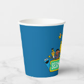 セサミストリート |フルカラー（Pals付） 紙コップ (正面)