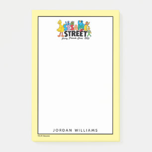 セサミストリート   フレンドリーな仲間たち   あなたの名前を追加 ポストイット