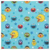 セサミストリート |フレン最高のドの星型 ファブリック (見本)