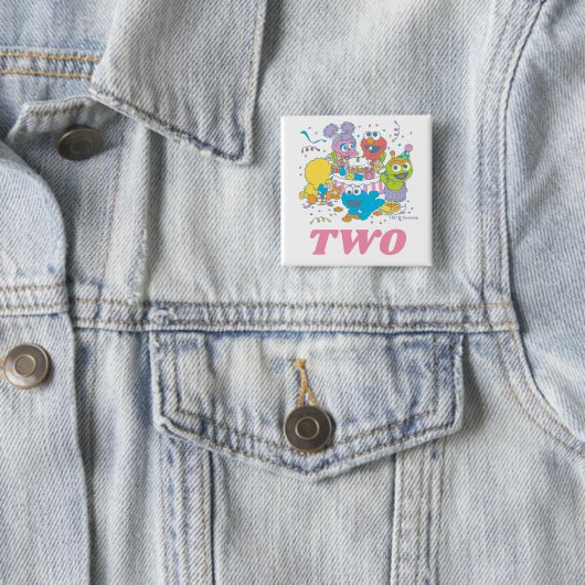 セサミストリート |ベビーの2回目の誕生日 缶バッジ (インサイチュ)