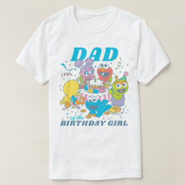 セサミストリート |ベビー初の誕生日-パパ Tシャツ