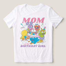 セサミストリート |ベビー初の誕生日- Mom トライブレンドTシャツ
