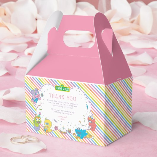 セサミストリート |ベビー初誕生日 フェイバーボックス (ウェディング)