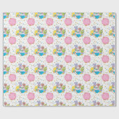 セサミストリート |ベビー初誕生日 ラッピングペーパー (フラット)