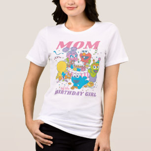 セサミストリート ベビー初誕生日 – 母 トライブレンドTシャツ
