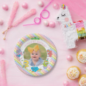 セサミストリート |ベビー最初の誕生日 ペーパープレート (パーティー)