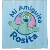 セサミストリート |ミアミグイタロシタ シャワーカーテン (正面)