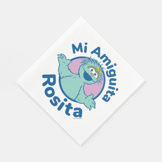 セサミストリート |ミアミグイタロシタ スタンダードランチョンナプキン (角)