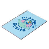 セサミストリート |ミアミグイタロシタ ノートブック (左側)
