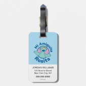 セサミストリート |ミアミグイタロシタ ラゲッジタグ (裏面縦)