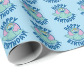 セサミストリート |ミアミグイタロシタ ラッピングペーパー (ロールコーナー)