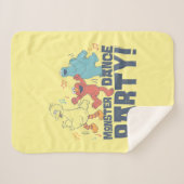 セサミストリート |モンスターダンスパーティー シェルパブランケット (正面(横))