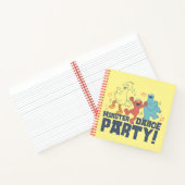 セサミストリート |モンスターダンスパーティー ノートブック (内部)