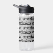 セサミストリート |ロゴ(&W) ウォーターボトル (右面)