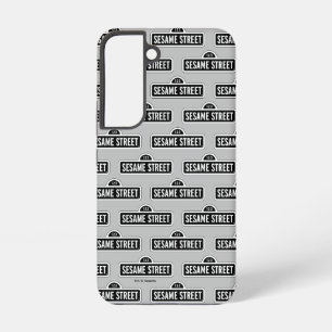 セサミストリート ロゴ(&W) SAMSUNG GALAXY S22ケース