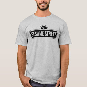 セサミストリート ロゴ(&W) Tシャツ