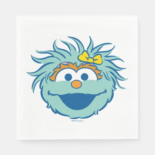 セサミストリート |ロシタスマイル スタンダードランチョンナプキン (正面)