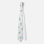 セサミストリート |ロシタ音楽の落書きパターン ネクタイ (正面)