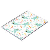 セサミストリート |ロシタ音楽の落書きパターン ノートブック (左側)