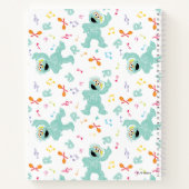 セサミストリート |ロシタ音楽の落書きパターン ノートブック (裏面)