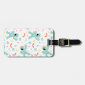 セサミストリート |ロシタ音楽の落書きパターン ラゲッジタグ (正面横)