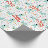 セサミストリート |ロシタ音楽の落書きパターン ラッピングペーパー (角)