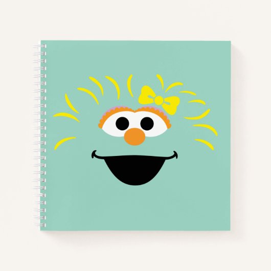 セサミストリート |ロシタ顔アート ノートブック (正面)