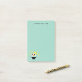 セサミストリート |ロシタ顔アート ポストイット (デスク上)