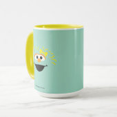 セサミストリート |ロシタ顔アート マグカップ (正面左)