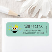 セサミストリート |ロシタ顔アート ラベル (インサイチュ)