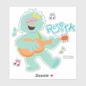 セサミストリート |ロシタ・遊ギター シール (シート)