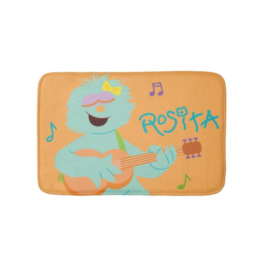 セサミストリート |ロシタ・遊ギター バスマット (正面)