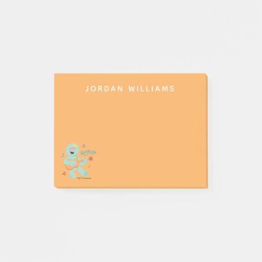 セサミストリート |ロシタ・遊ギター ポストイット (正面)