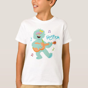 セサミストリート ロシタ・遊ギター Tシャツ