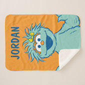 セサミストリート |ロシパーソナライズされたタ シェルパブランケット (正面(横))