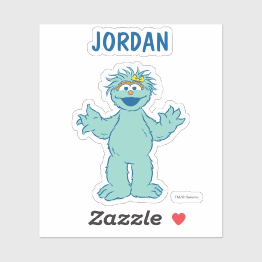 セサミストリート |ロシパーソナライズされたタ シール (シート)