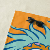 セサミストリート |ロシパーソナライズされたタ ビーチタオル (インサイチュ)