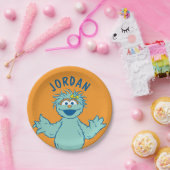 セサミストリート |ロシパーソナライズされたタ ペーパープレート (パーティー)